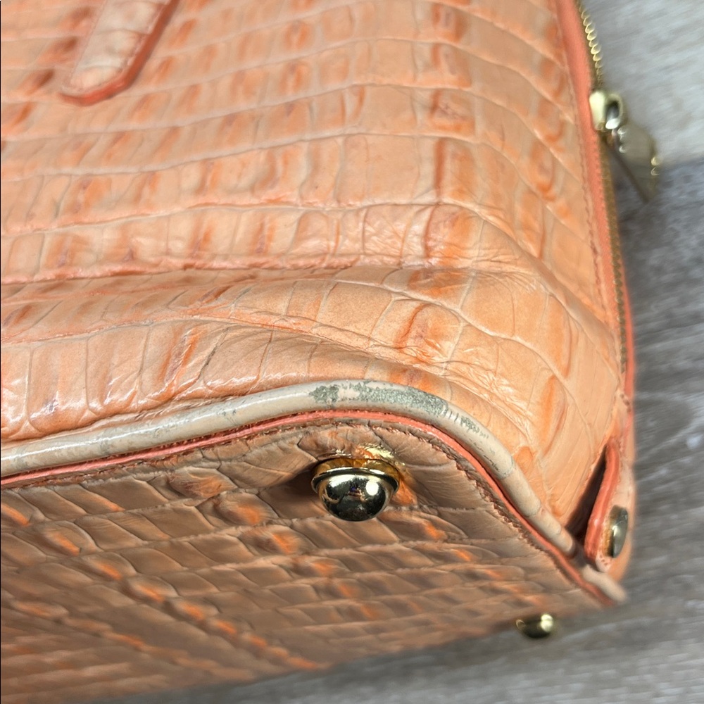 Brahmin Peach and Beige Shoulder Bag - Picture 12 of 16